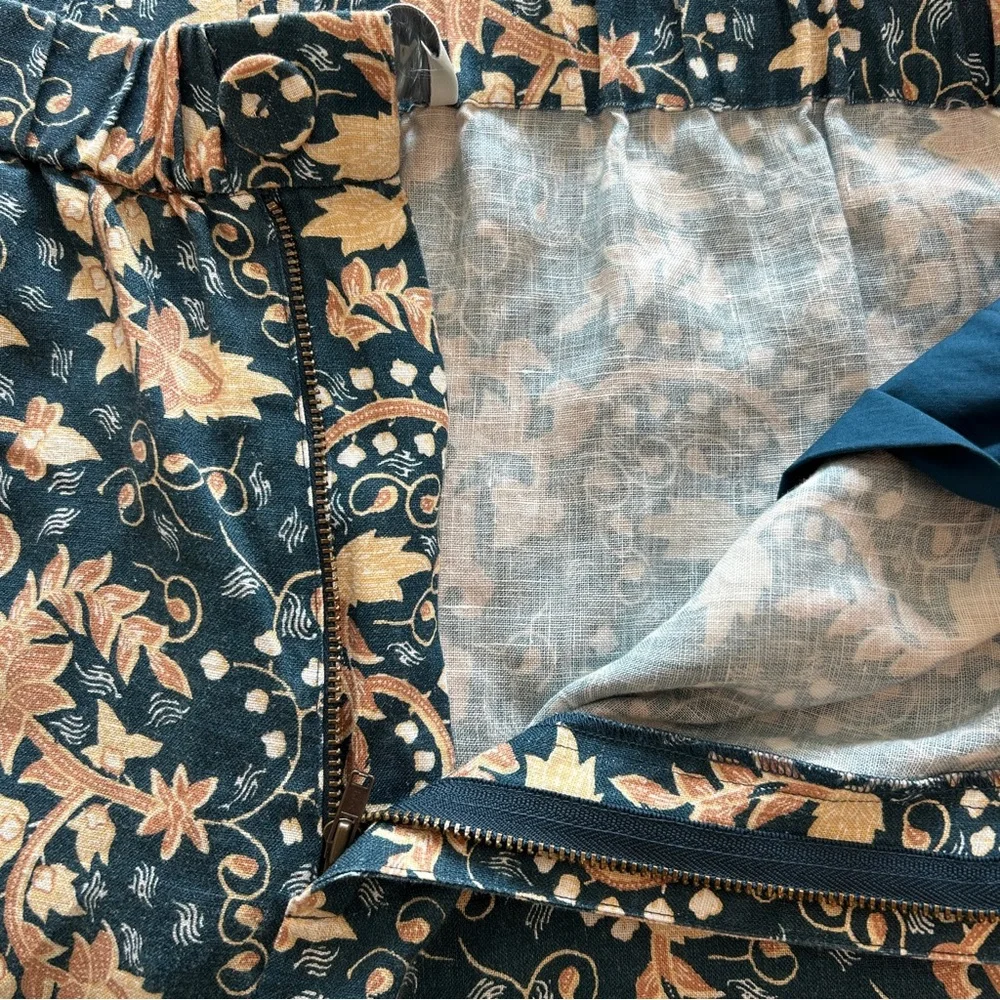 Wrap‎ London pants Size 14, 100% linen, Wide Leg